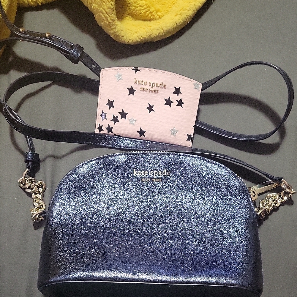 Kate Spade Navy and Pink Women's Bag Set